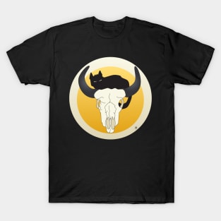 Buffalloskull cat T-Shirt